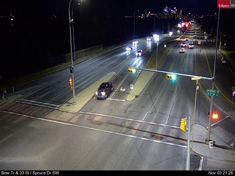 Calgary traffic cameras